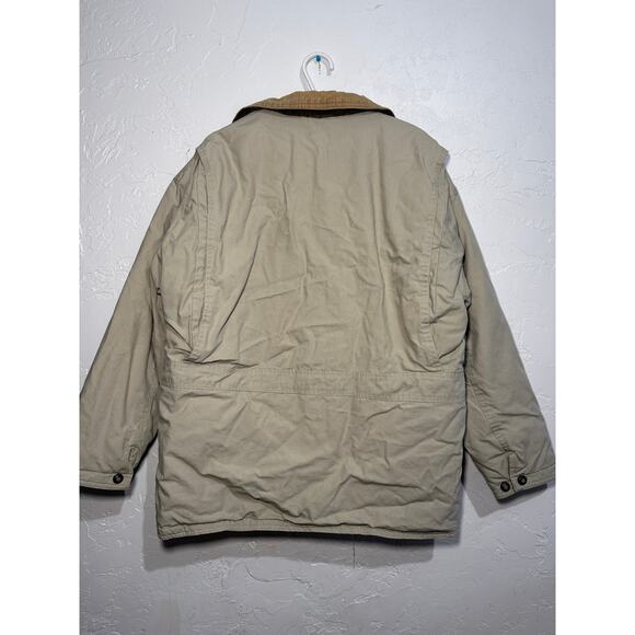 Urban Equipment vintage canvas flannel lined chore jacket mens large workwear - Picture 7 of 9